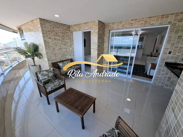 #2222 - Apartamento para Venda em Mongaguá - SP