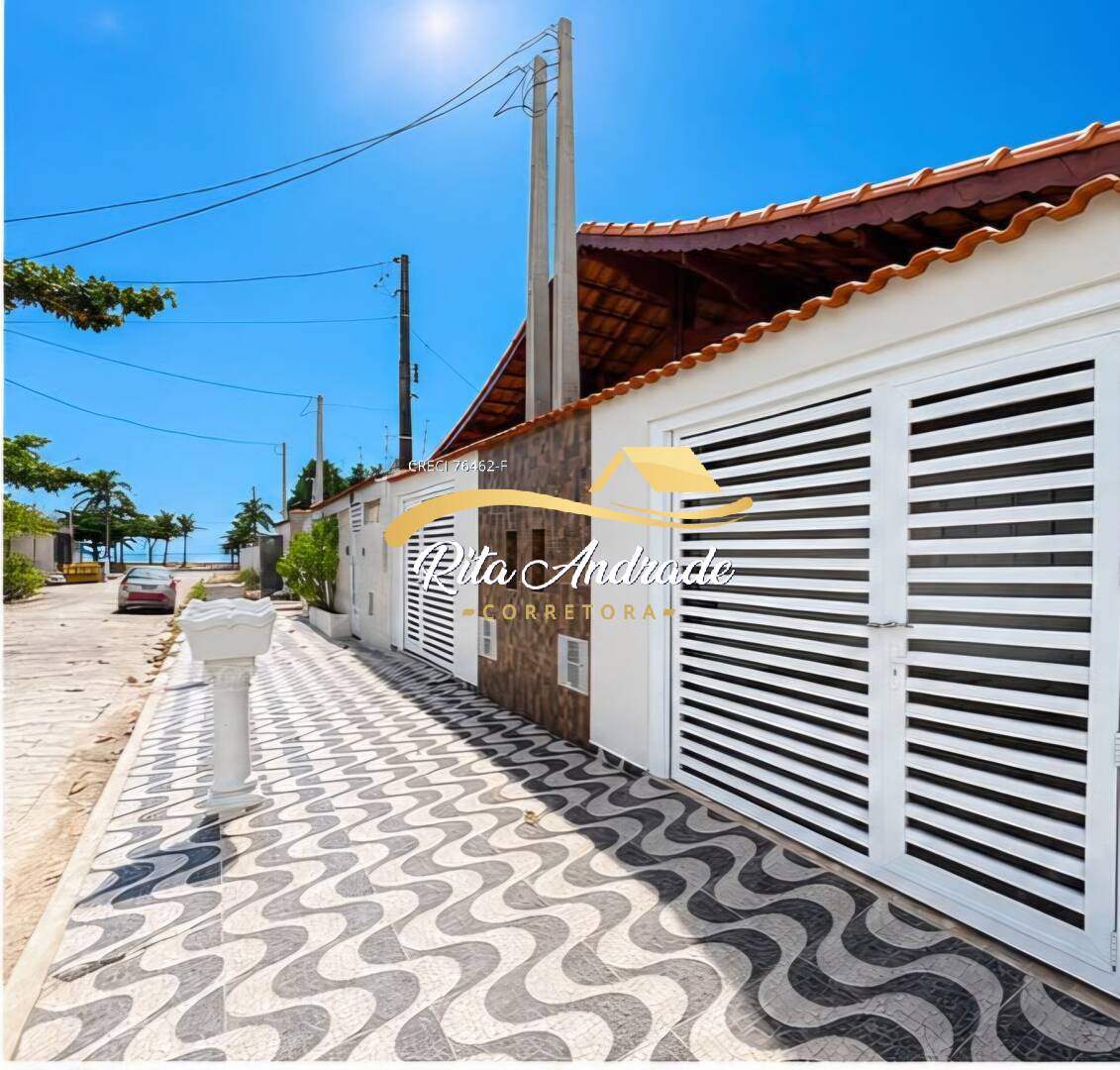 APENAS 50M DA PRAIA LINDA CASA NOVA COM PISCINA EM MONGAGUÁ/SP